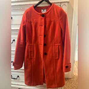 Worthington Pea Coat, wool and satin lining